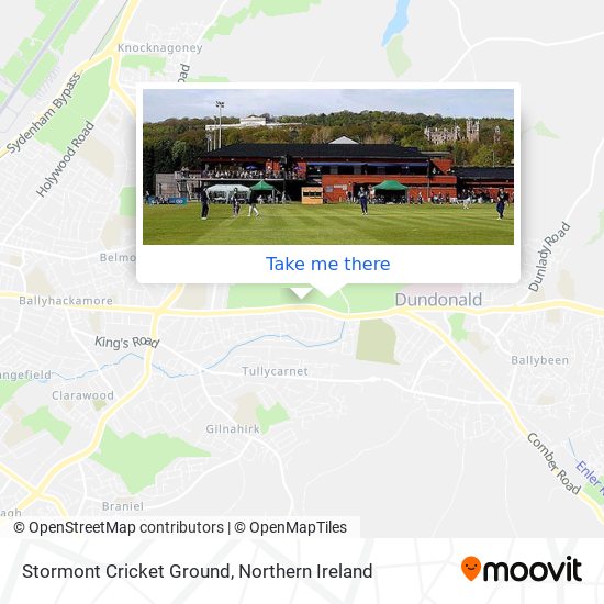 Stormont Cricket Ground map