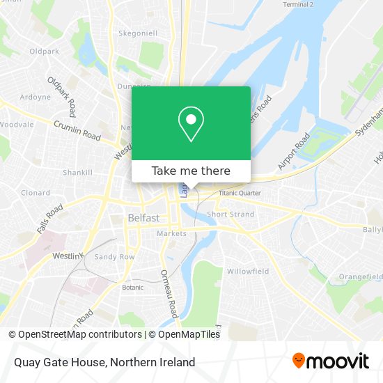 Quay Gate House map