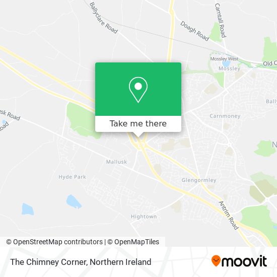 The Chimney Corner map