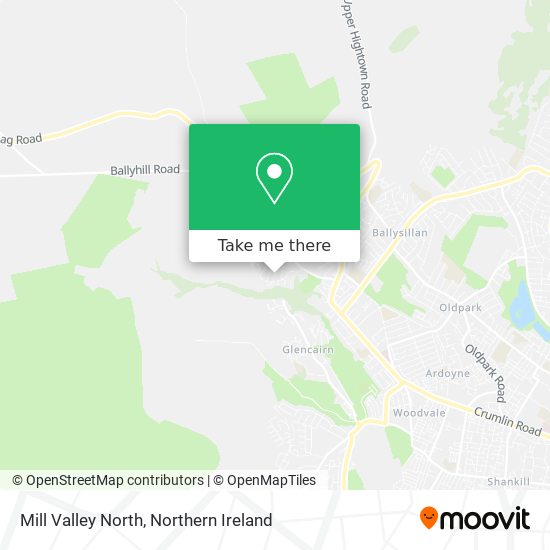 Mill Valley North map