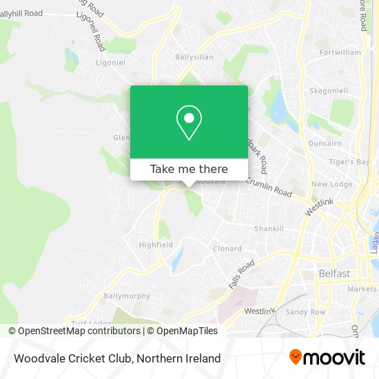 Woodvale Cricket Club map