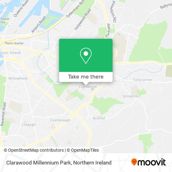 Clarawood Millennium Park map