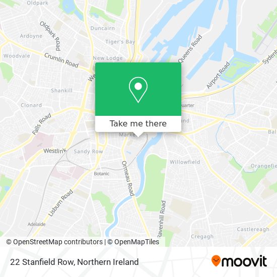 22 Stanfield Row map