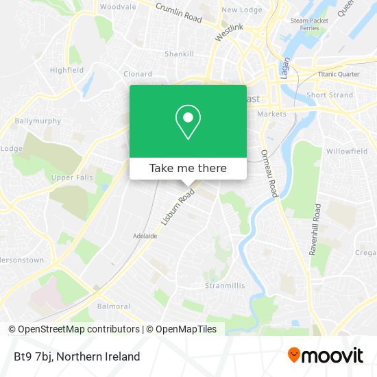 Bt9 7bj map