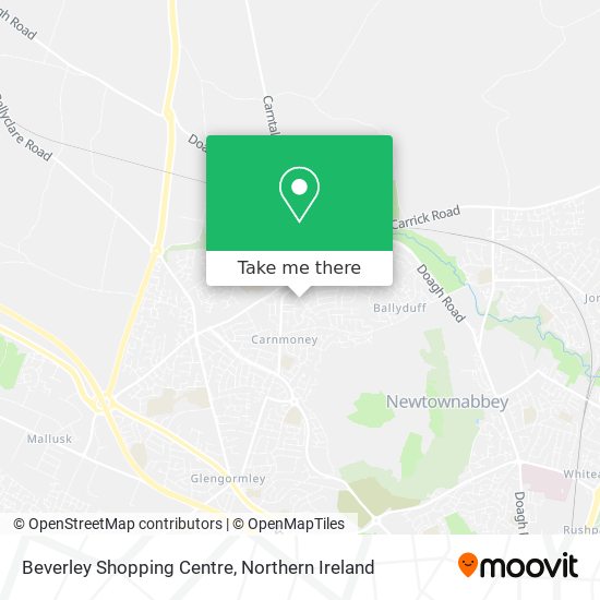 Beverley Shopping Centre map