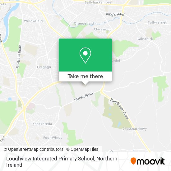 Loughview Integrated Primary School map