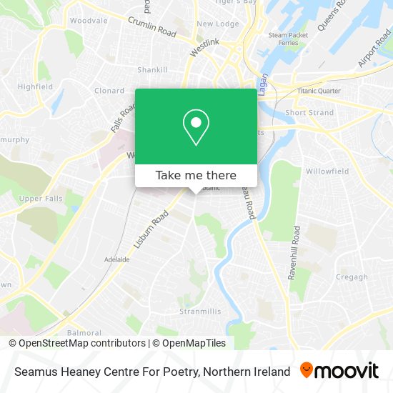 Seamus Heaney Centre For Poetry map