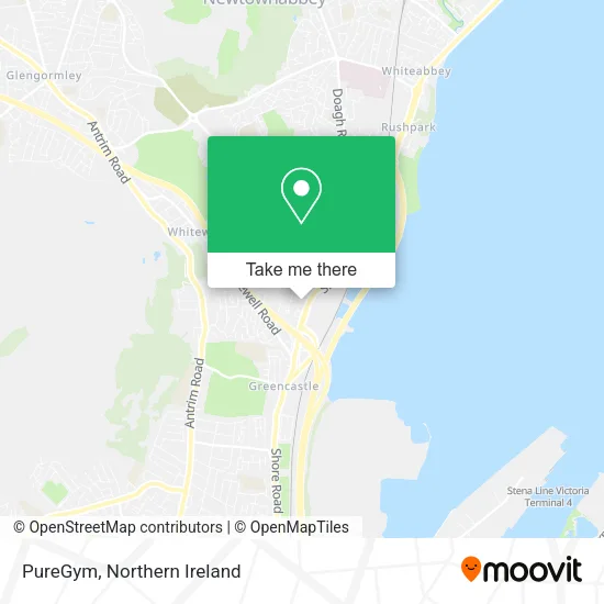 PureGym map