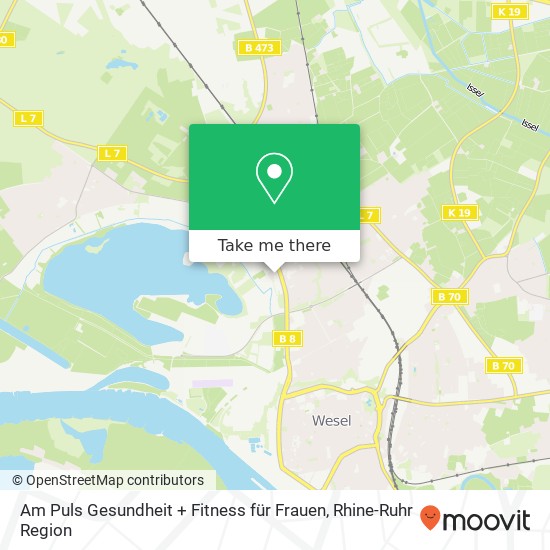 Am Puls Gesundheit + Fitness für Frauen map