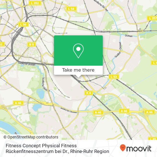 Fitness Concept Physical Fitness Rückenfitnesszentrum bei Dr. map