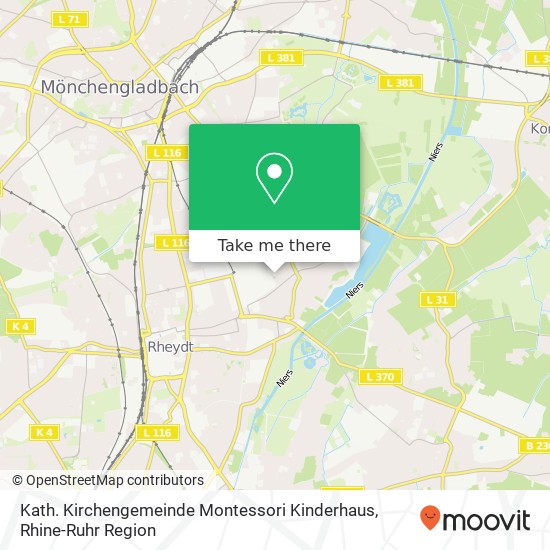 Kath. Kirchengemeinde Montessori Kinderhaus map