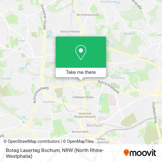 Карта Botag Lasertag Bochum