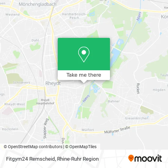 Карта Fitgym24 Remscheid