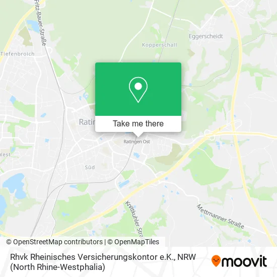 Карта Rhvk Rheinisches Versicherungskontor e.K.