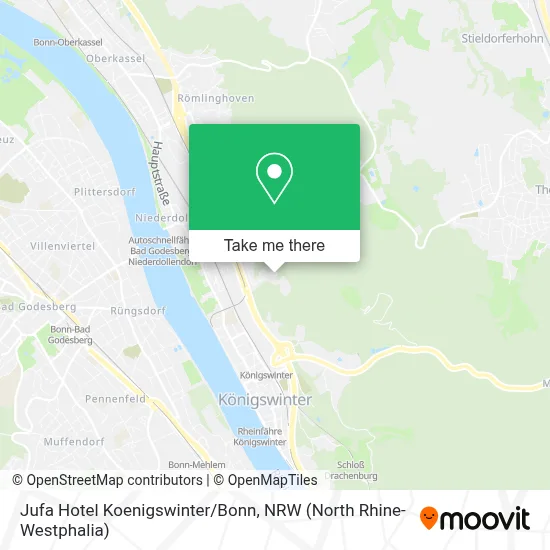 Jufa Hotel Koenigswinter/Bonn map