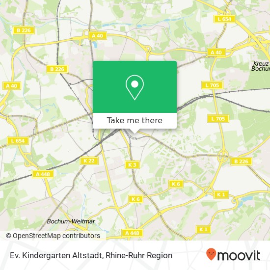 Ev. Kindergarten Altstadt map