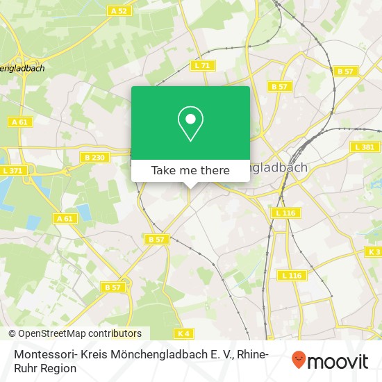 Montessori- Kreis Mönchengladbach E. V. map