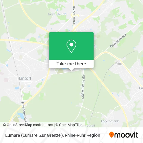 Lumare (Lumare ,Zur Grenze') map