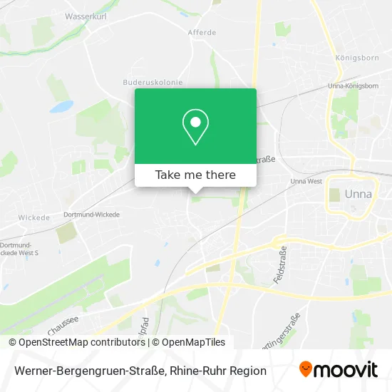 Карта Werner-Bergengruen-Straße