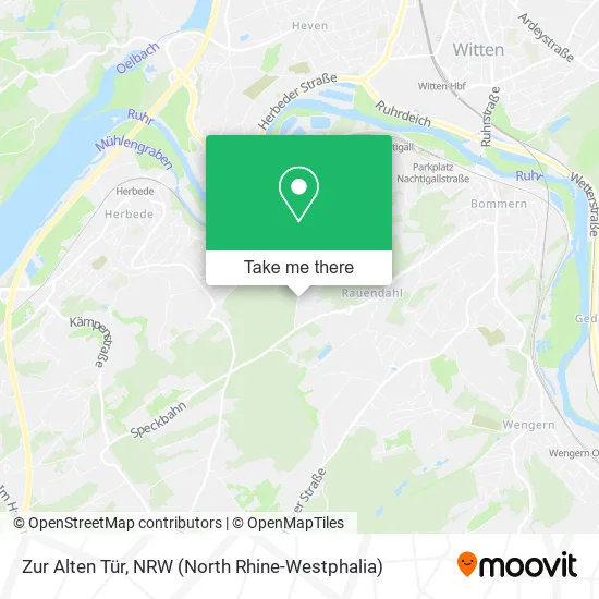 Карта Zur Alten Tür