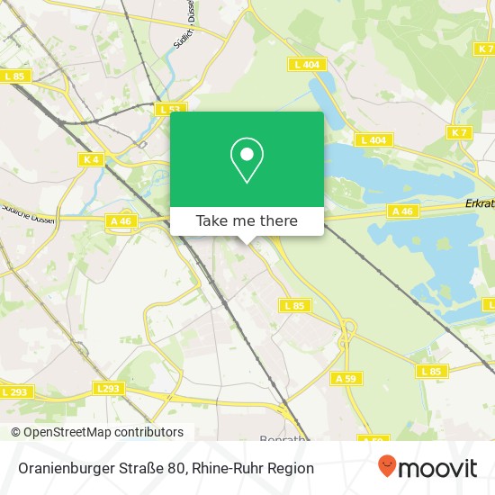 Oranienburger Straße 80 map