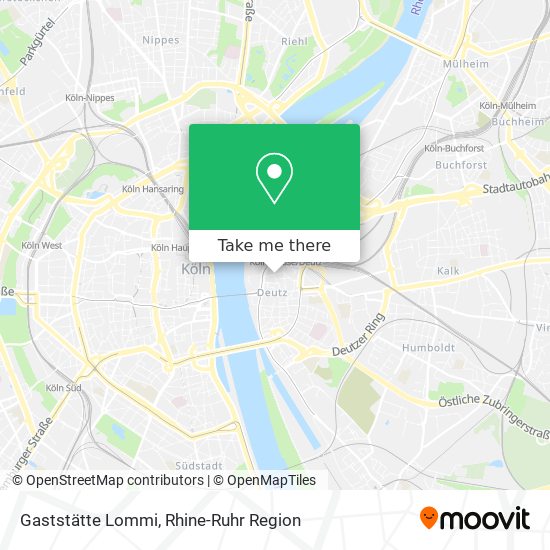 Gaststätte Lommi map