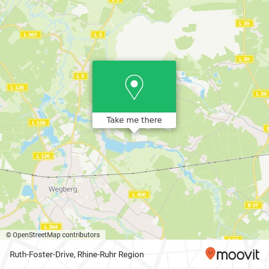 Ruth-Foster-Drive map