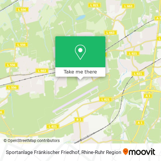 Sportanlage Fränkischer Friedhof map