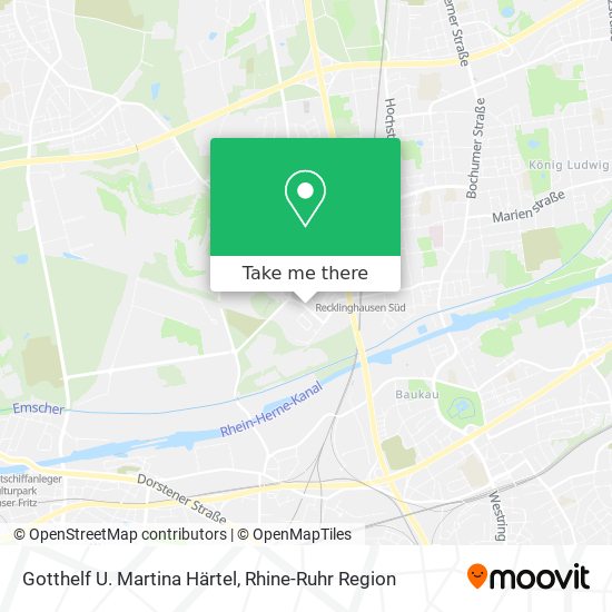 Gotthelf U. Martina Härtel map