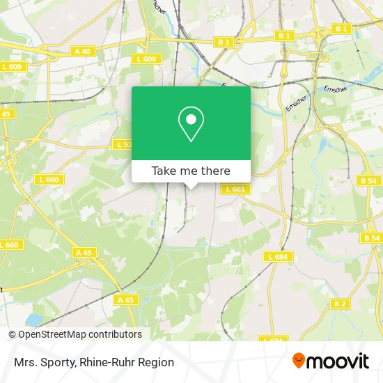 Mrs. Sporty map