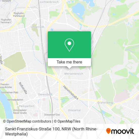 Карта Sankt-Franziskus-Straße 100