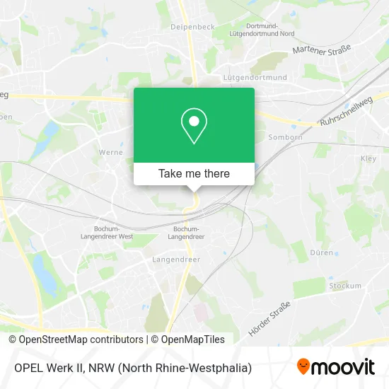 OPEL Werk II map