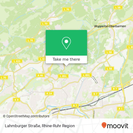 Lahmburger Straße map