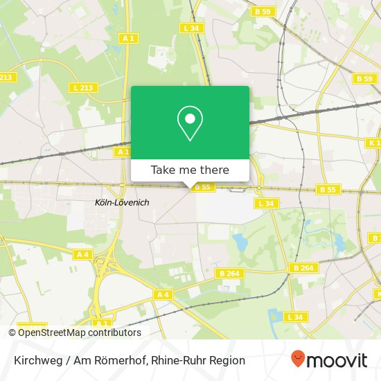 Kirchweg / Am Römerhof map