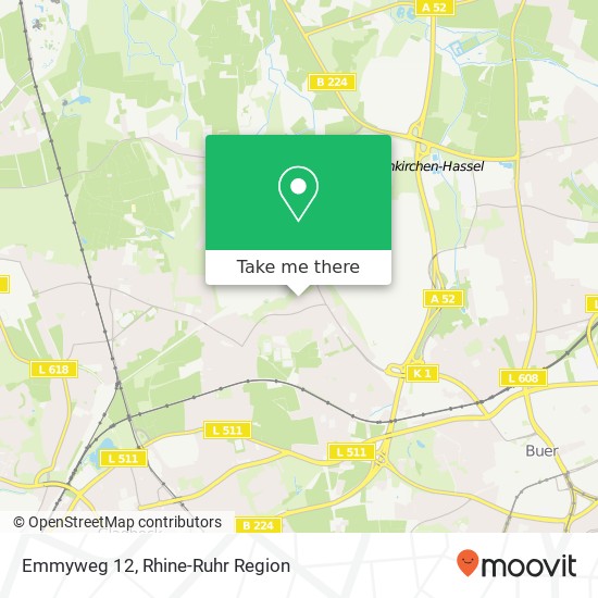 Emmyweg 12 map