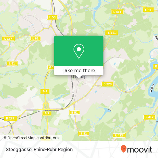 Карта Steeggasse