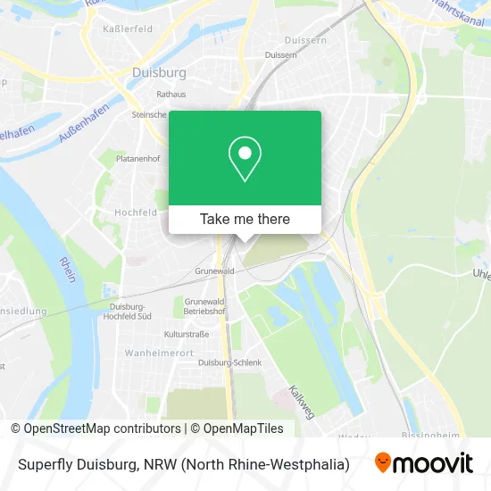 Superfly Duisburg map