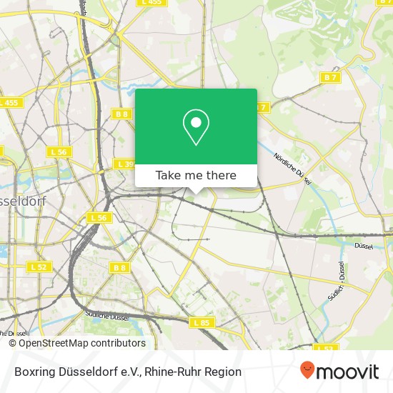 Boxring Düsseldorf e.V. map