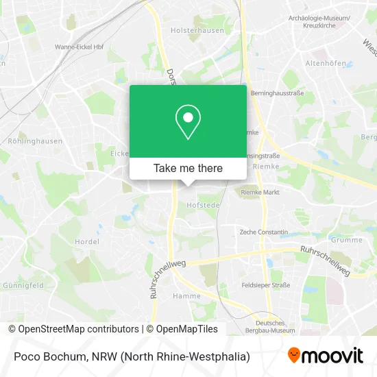 Карта Poco Bochum