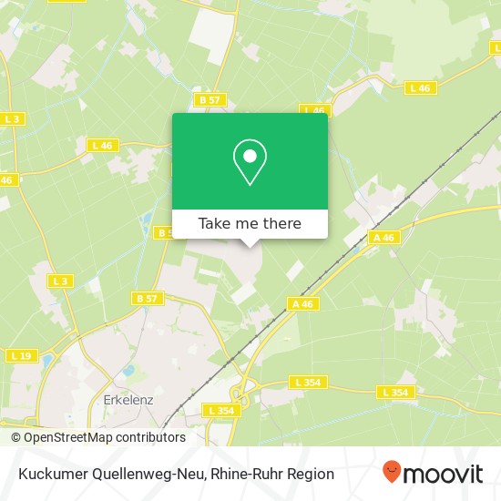 Kuckumer Quellenweg-Neu map