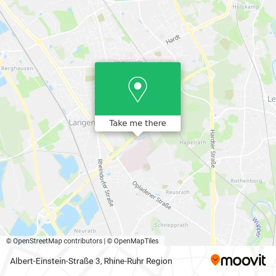 Карта Albert-Einstein-Straße 3