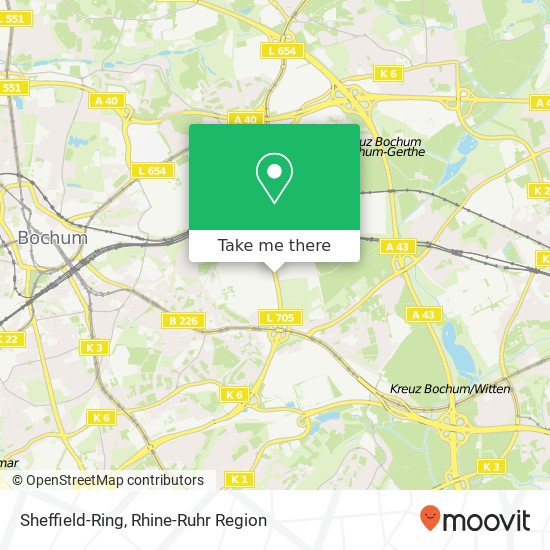 Sheffield-Ring map