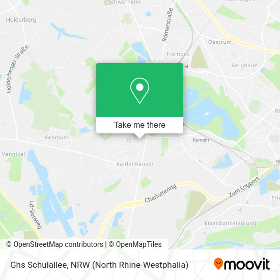 Карта Ghs Schulallee