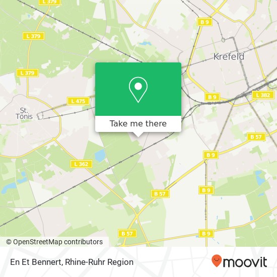 En Et Bennert map