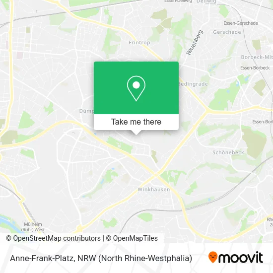 Карта Anne-Frank-Platz