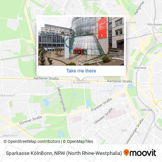 Sparkasse KölnBonn map