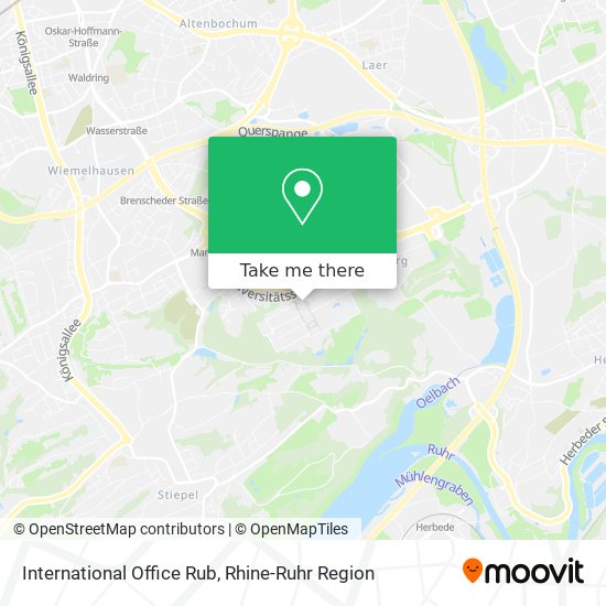 International Office Rub map