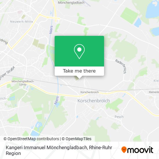 Kangeri Immanuel Mönchengladbach map