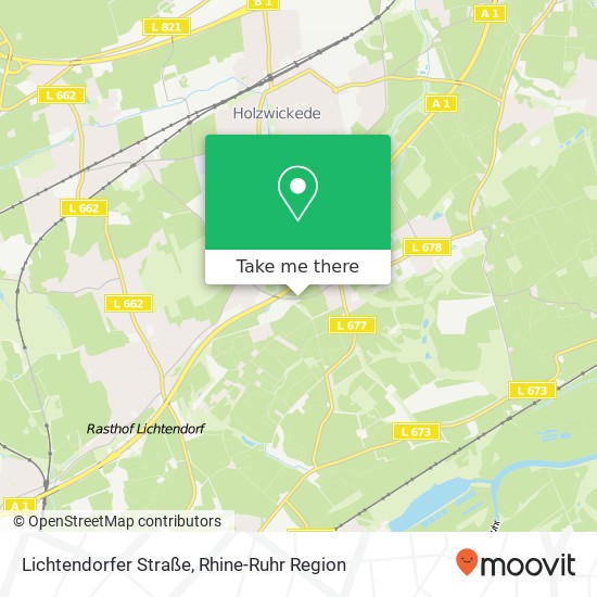 Lichtendorfer Straße map