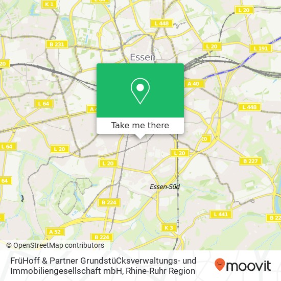 FrüHoff & Partner GrundstüCksverwaltungs- und Immobiliengesellschaft mbH map